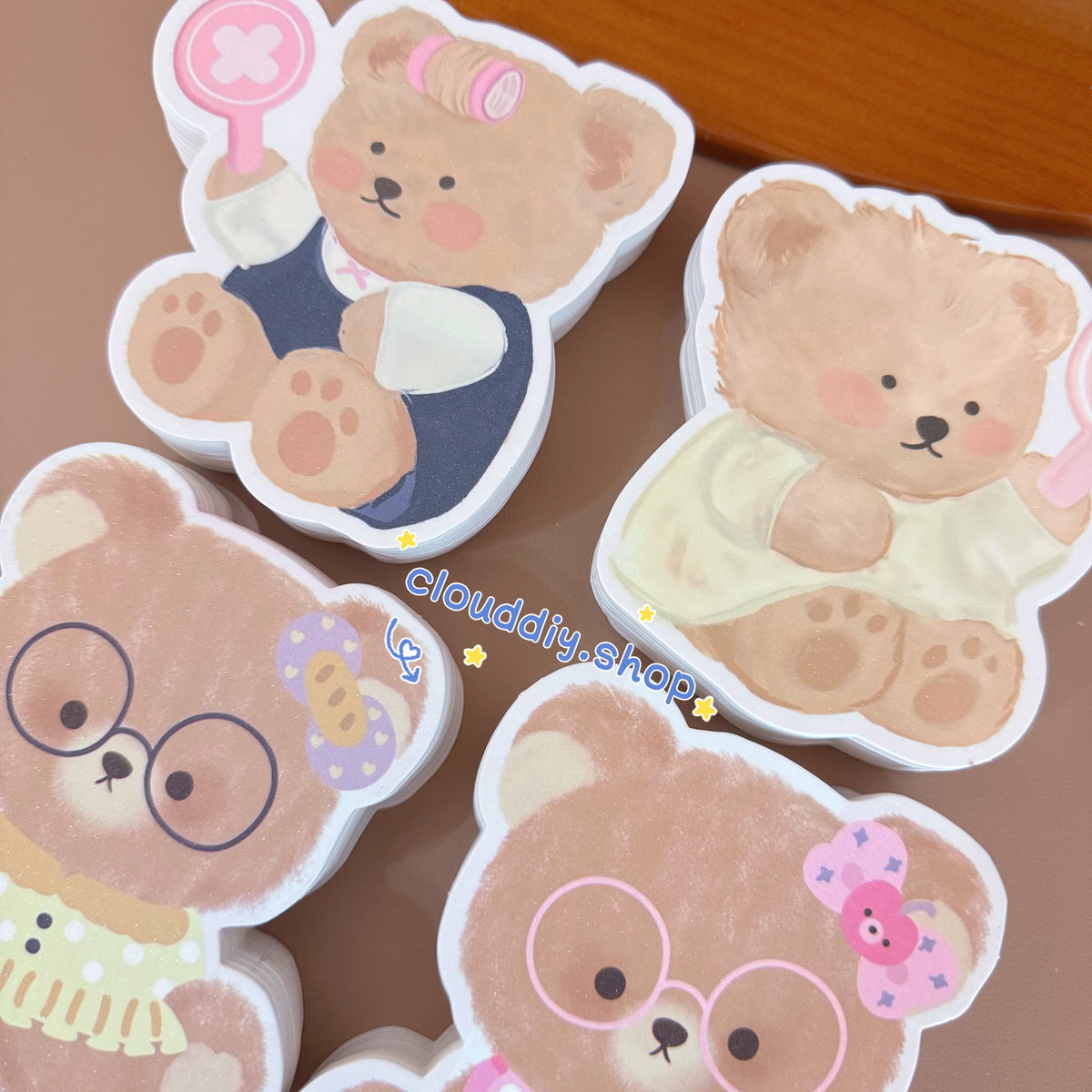 Bear‑themed Packaging Card