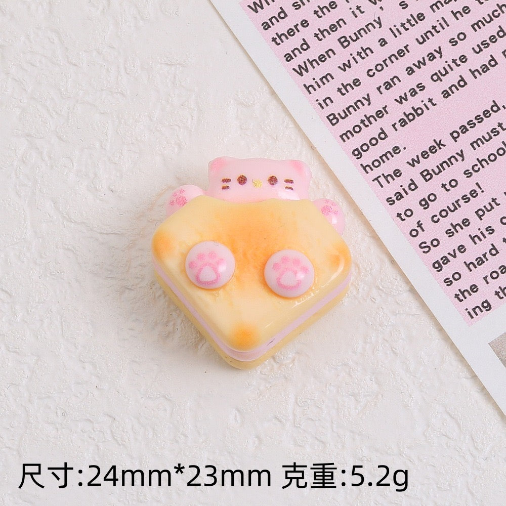 Bear Cake Charm