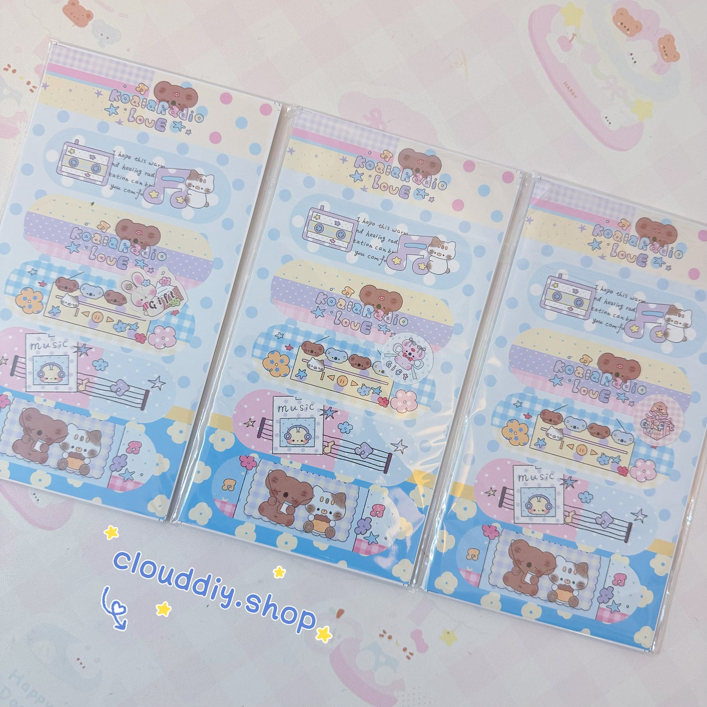 Cute Packaging Stickerss