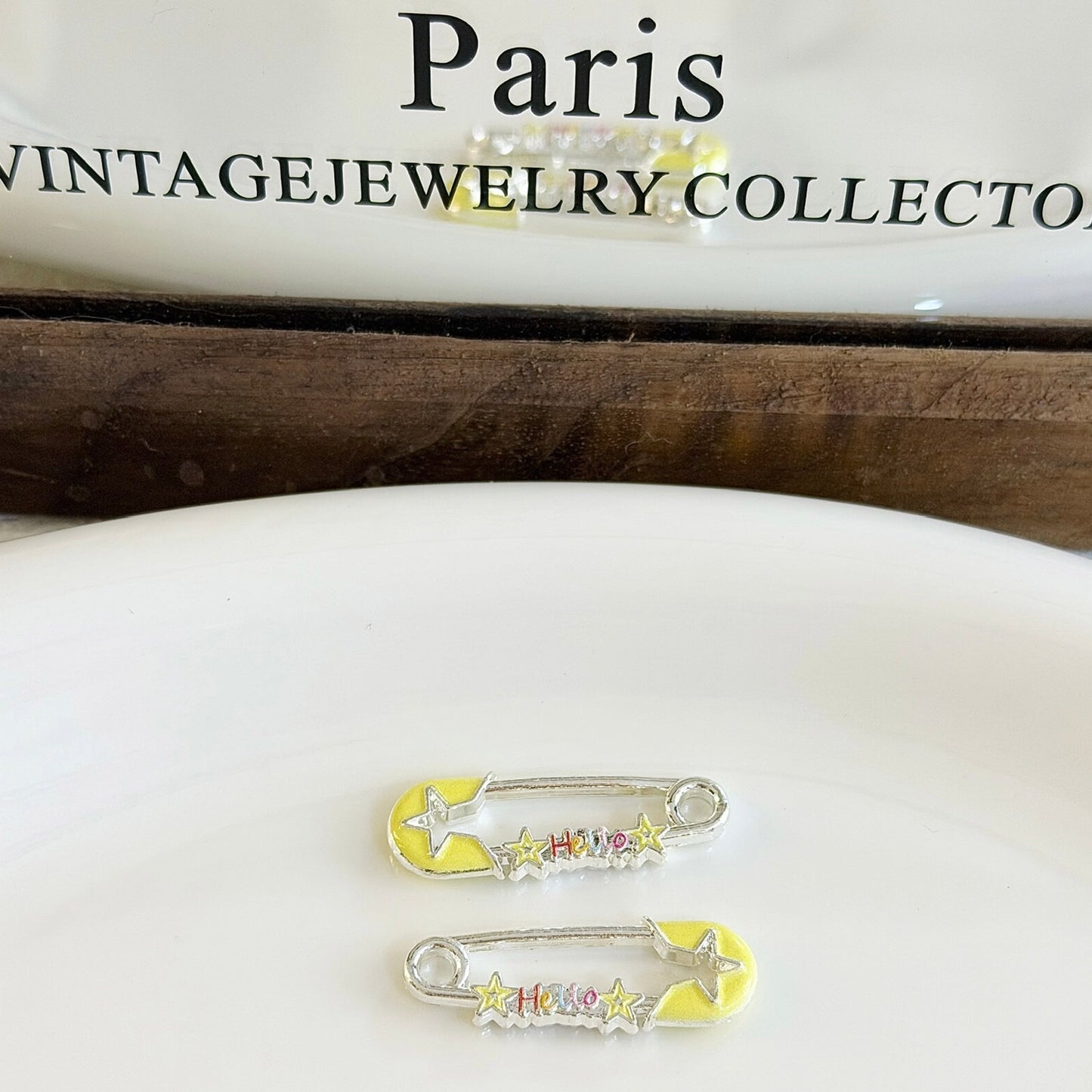 Alloy Safety Pins for DIY Beading