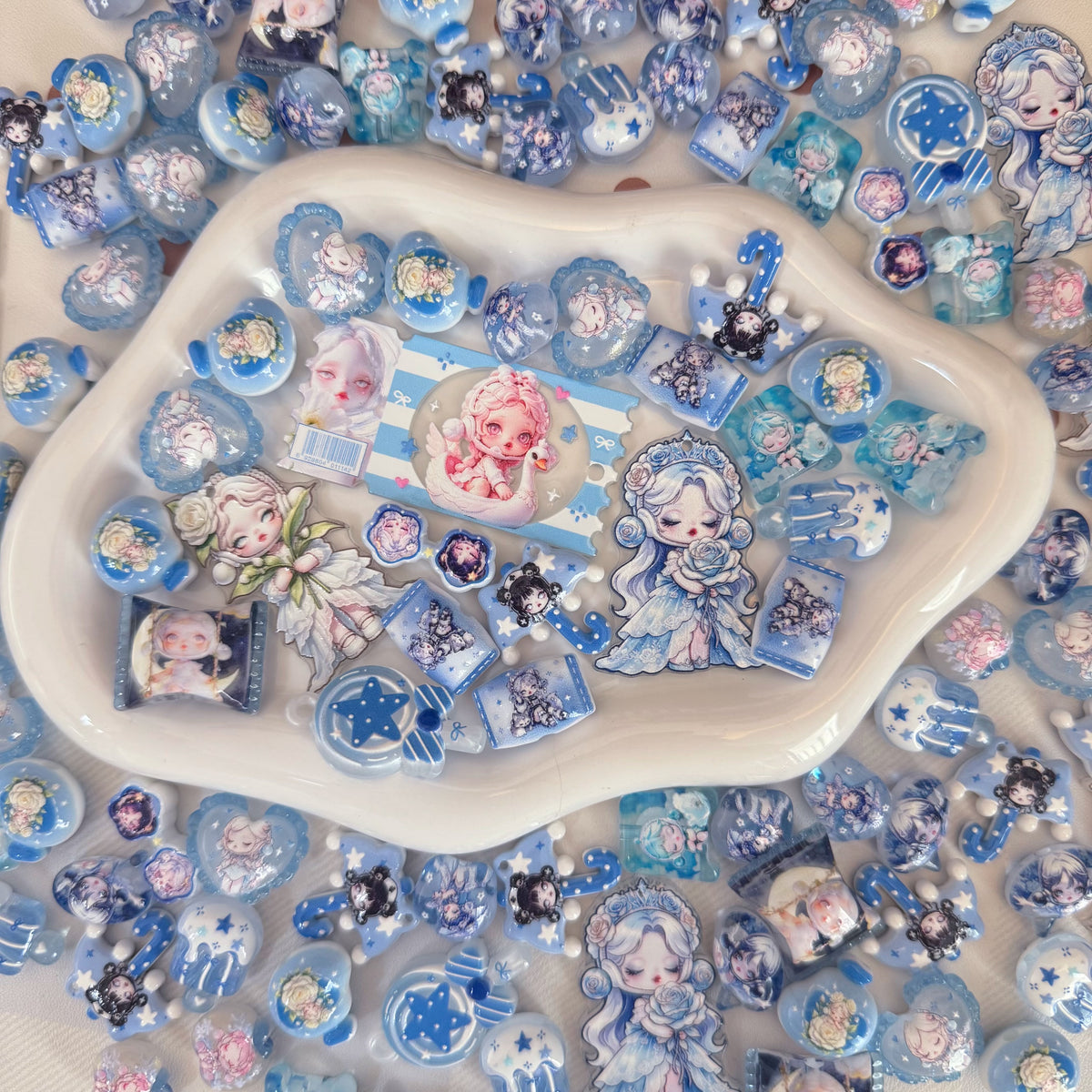 Cute Hand‑Made Embossed Beads