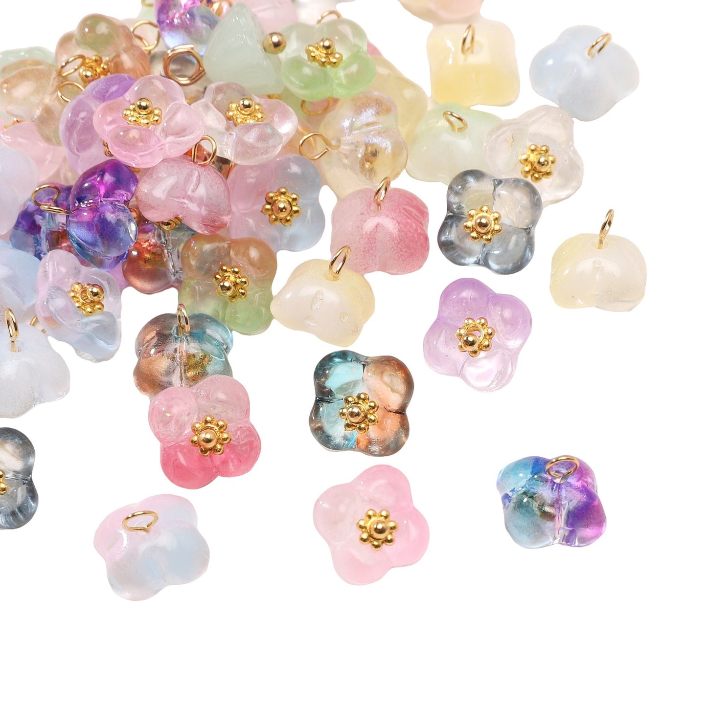 Flower-Shaped Beads