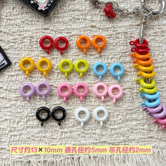 Alloy 3‑Way Spacer Beads