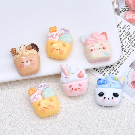 Cute Ice Cream Charm