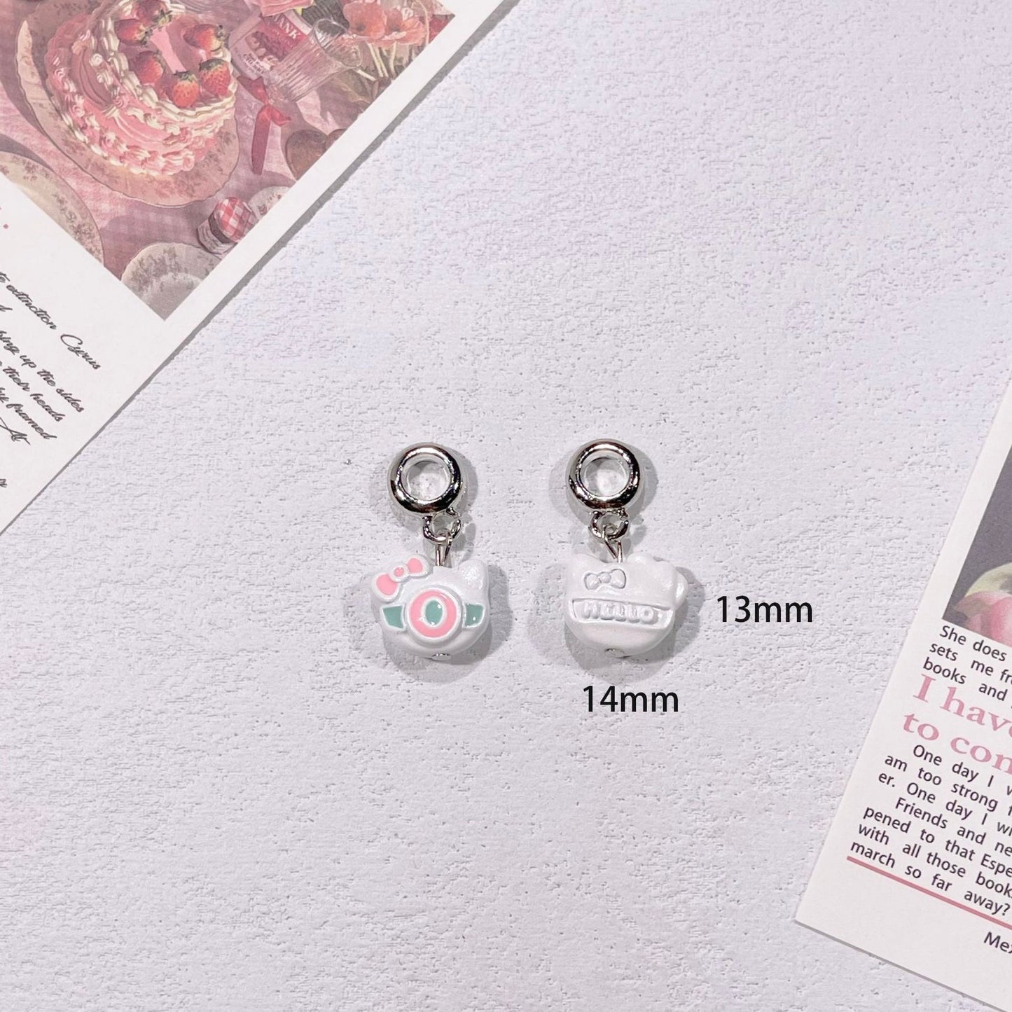 Hello Kitty Alloy Pendant