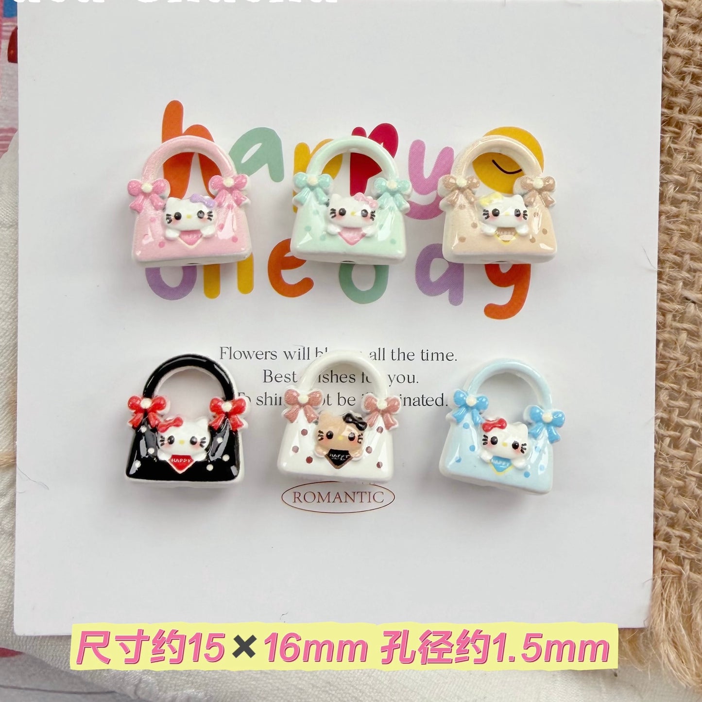 Cute Girl Alloy Beads