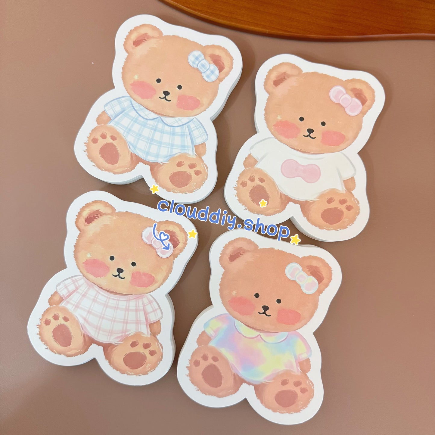Bear‑themed Packaging Card