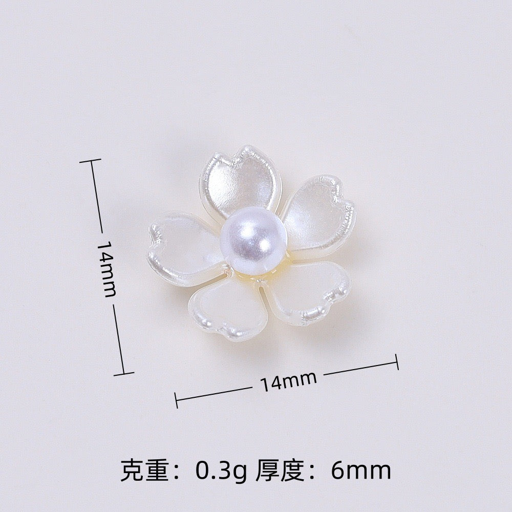 Bow Flower Charm