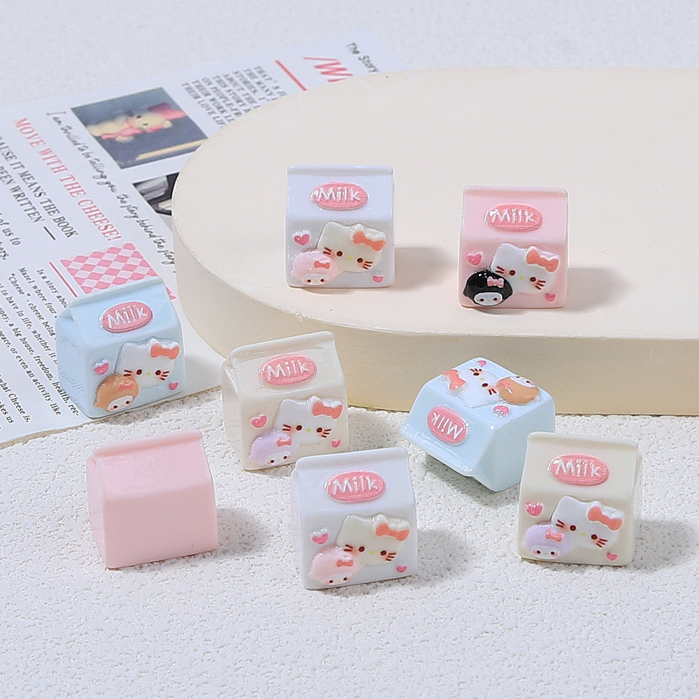 Hello Kitty Milk Carton Charm