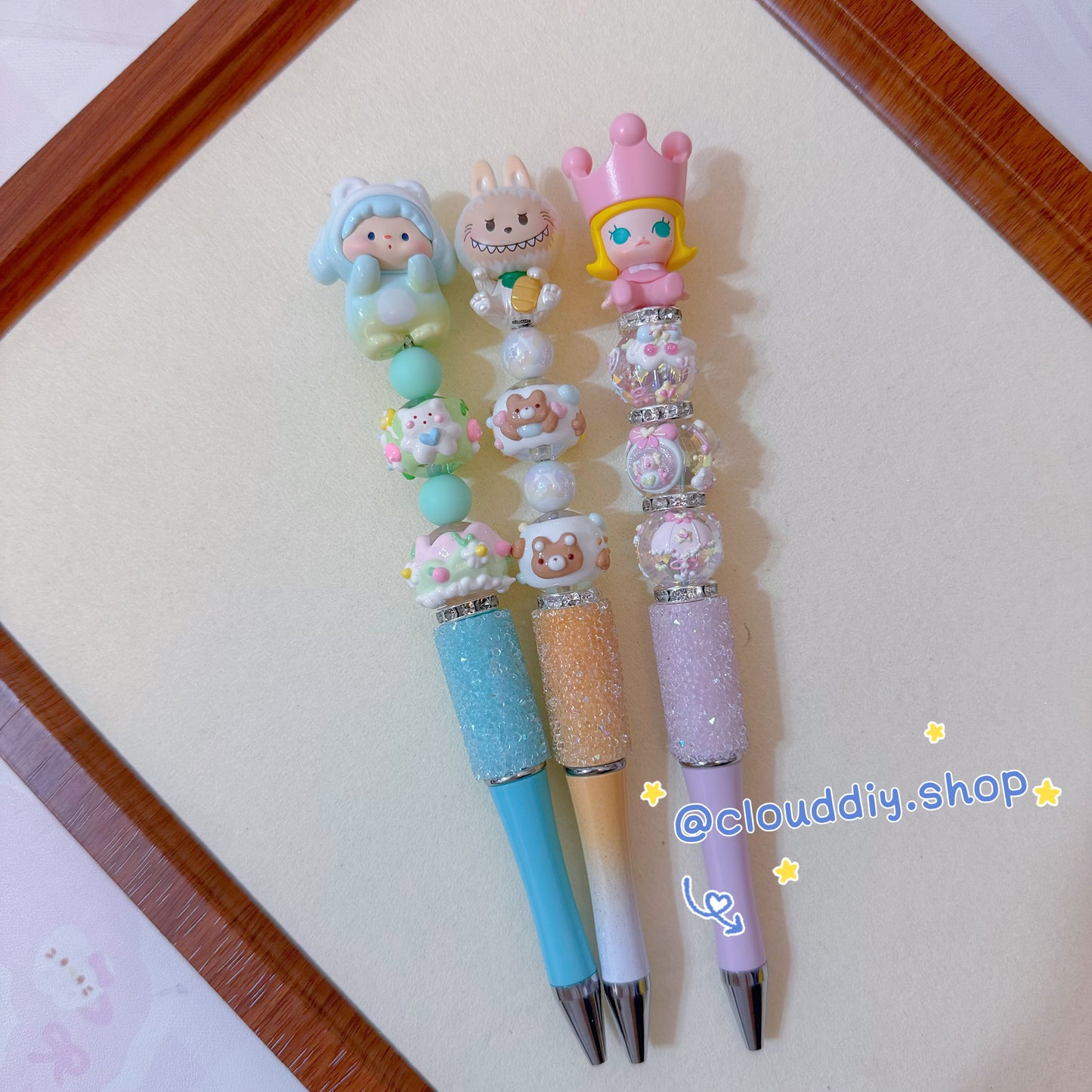 Handmade Pen Beads