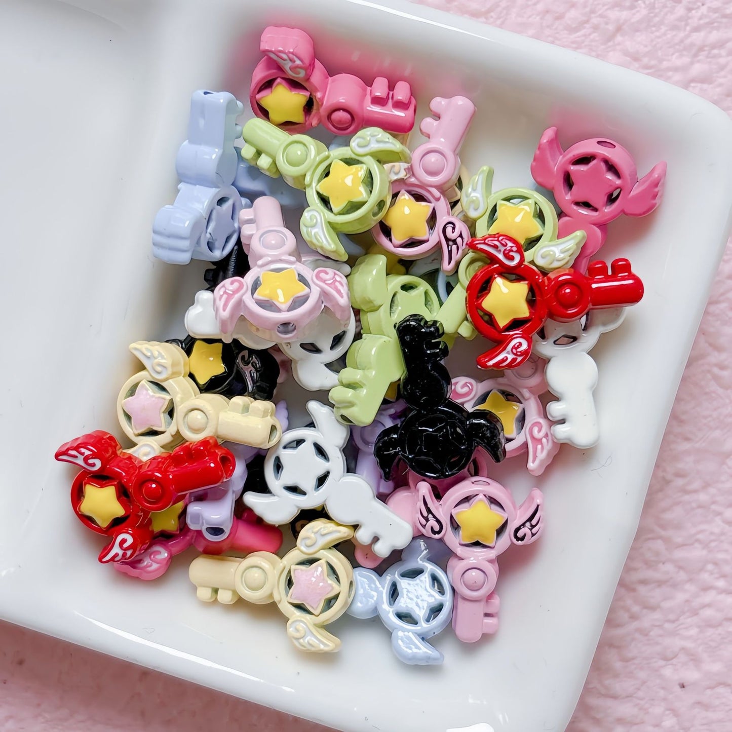 Magic Wand Alloy Beads