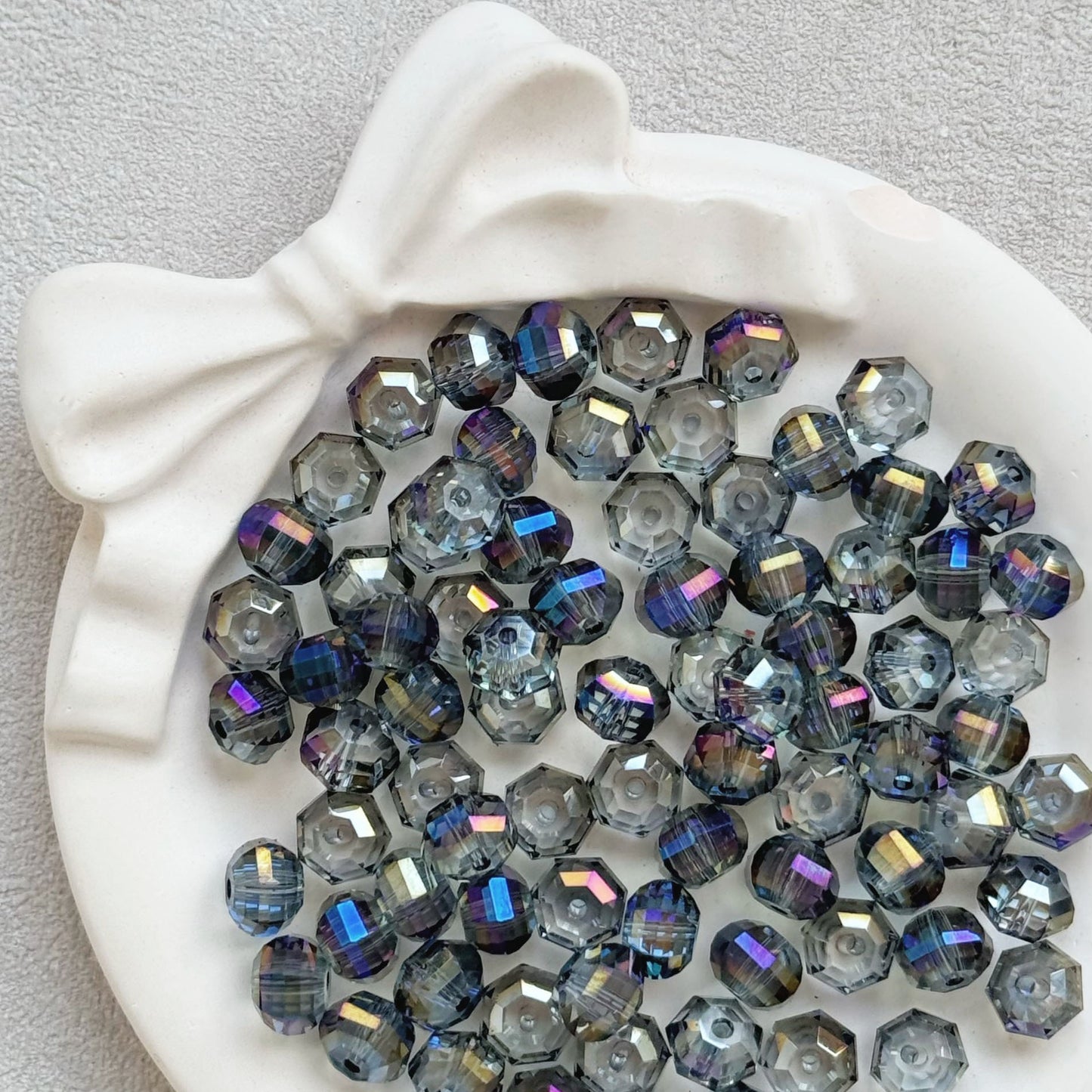8mm Crystal Glass Beads
