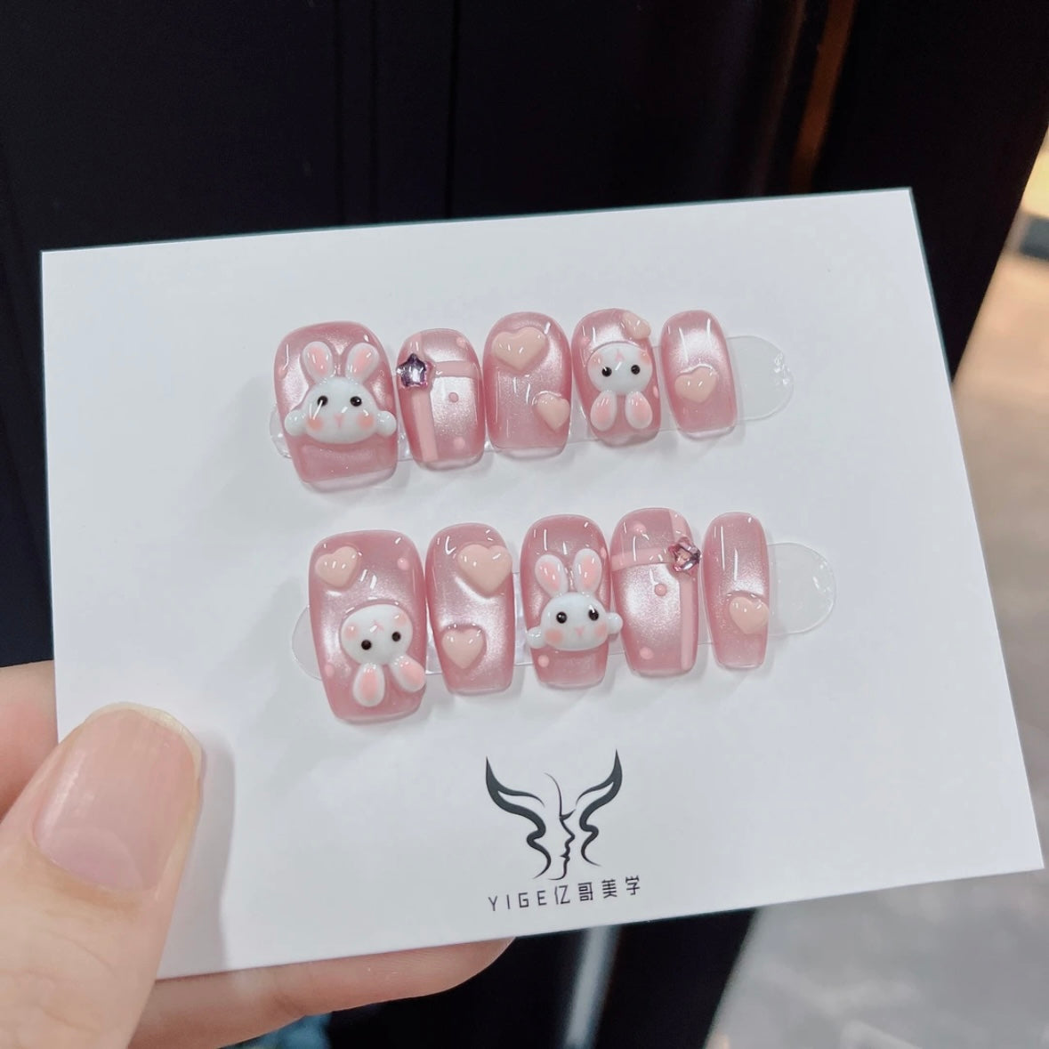 Handmade Rabbit Nails