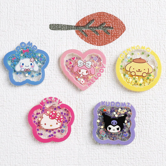 Glow-In-The-Dark Sanrio Acrylic Patch