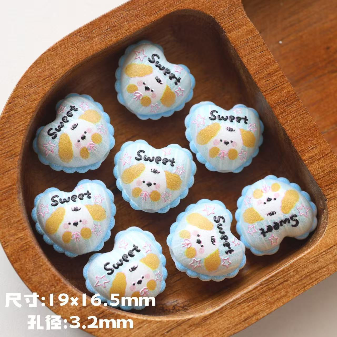 Heart Beads