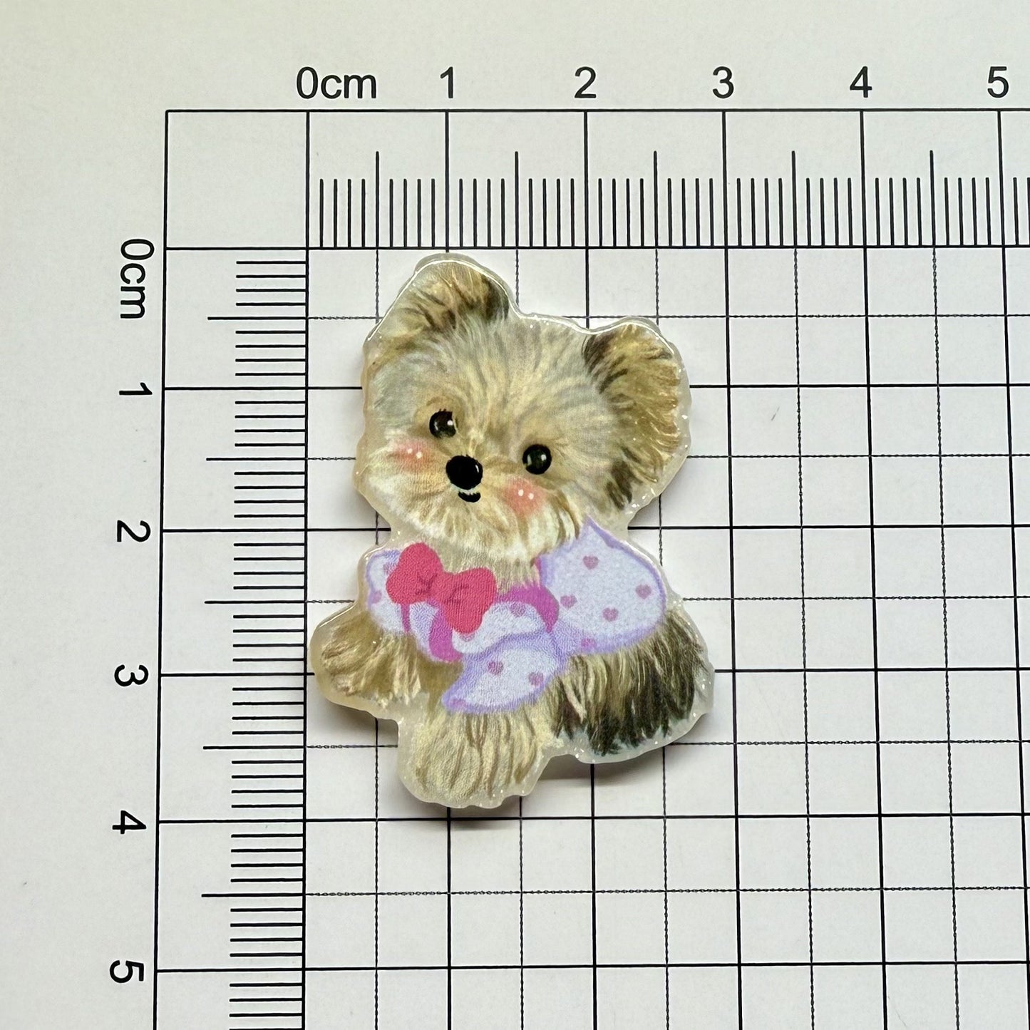 Cute Puppy Acrylic Patch