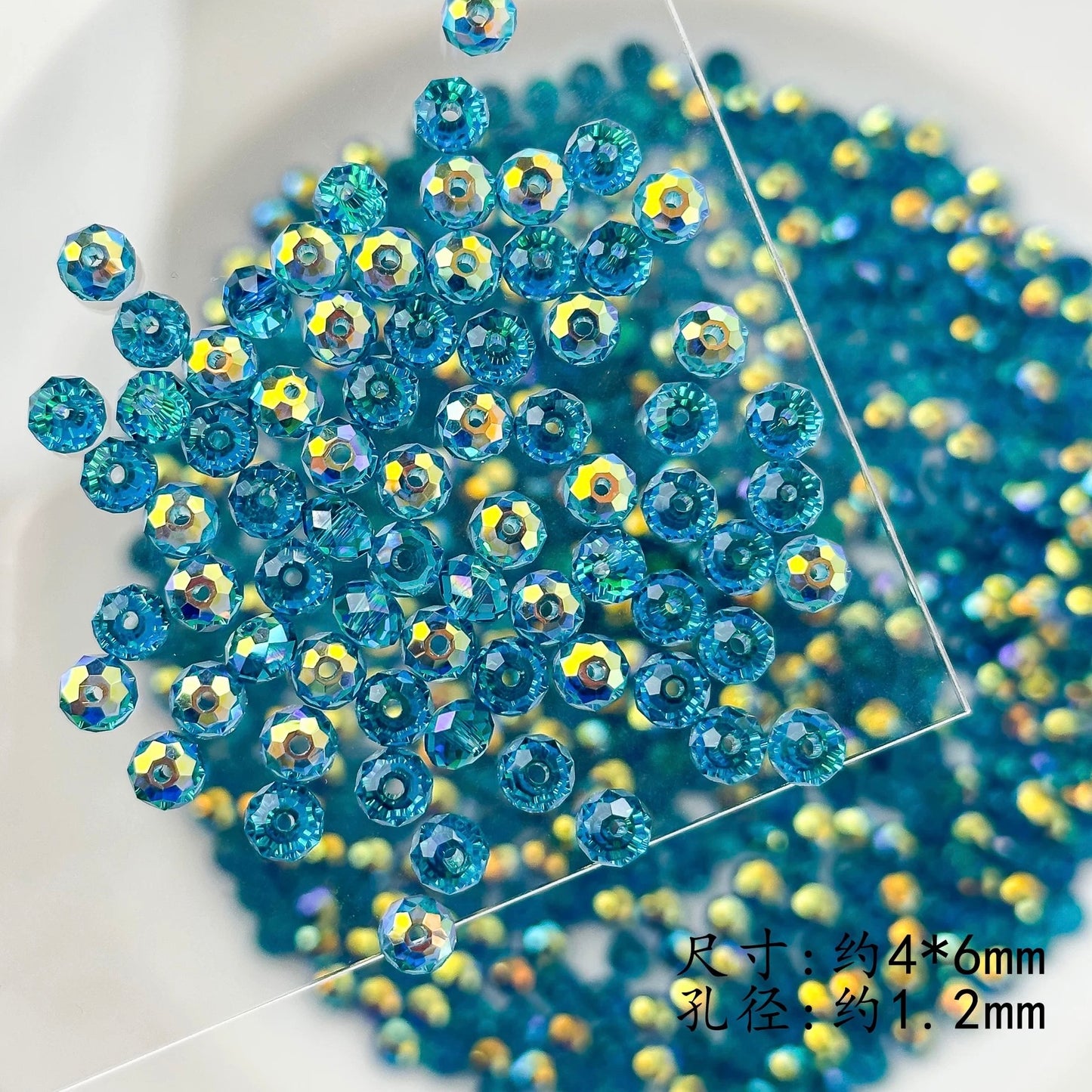 6mm Rhinestone Beads