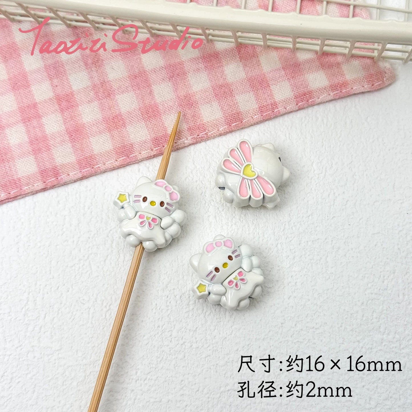 Hello Kitty Alloy Beads
