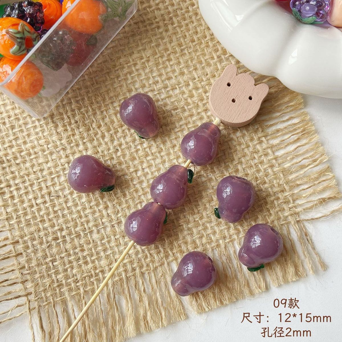 Fruit‑Shaped Beads