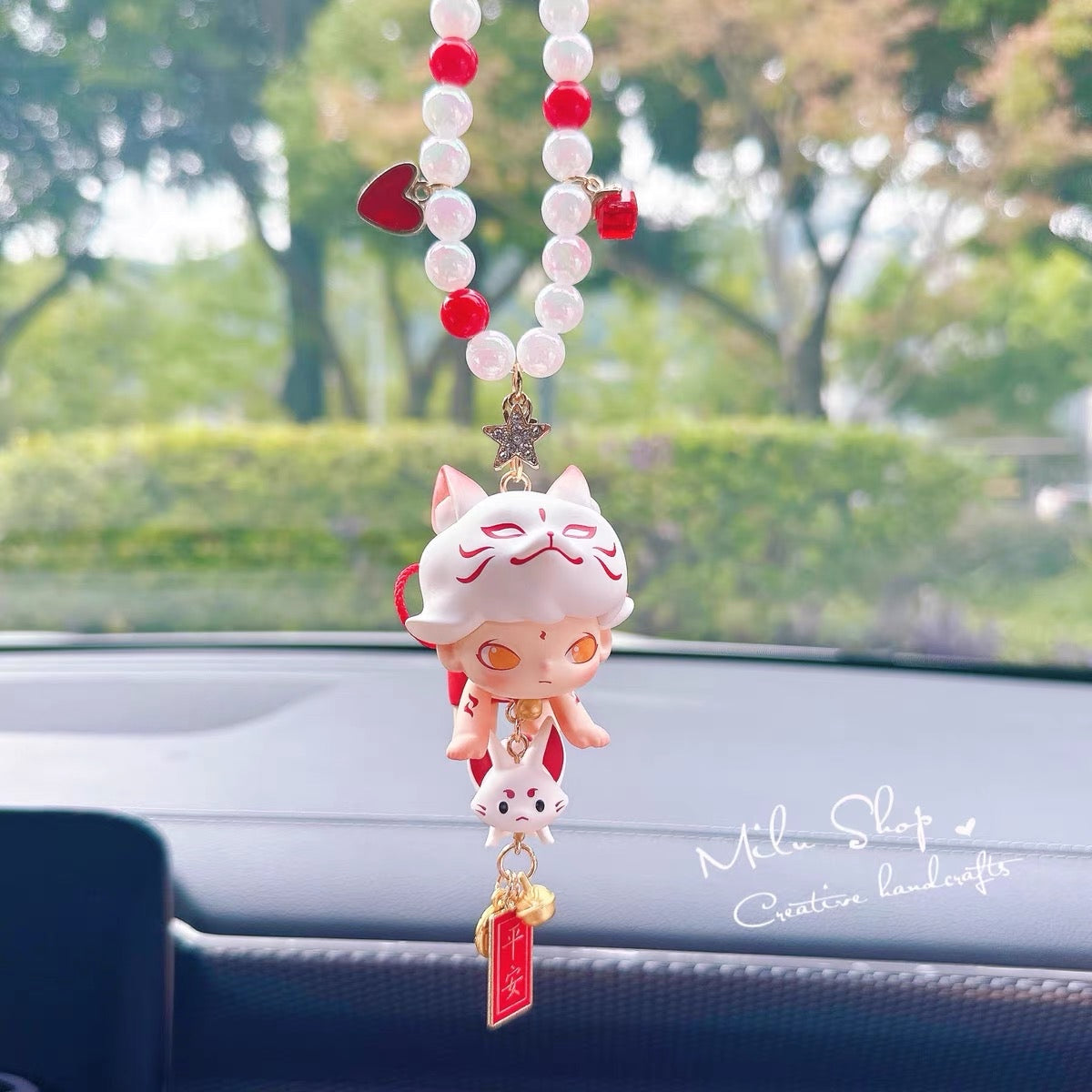 Dimoo Series Hand-Made Car Pendant – CloudDIY