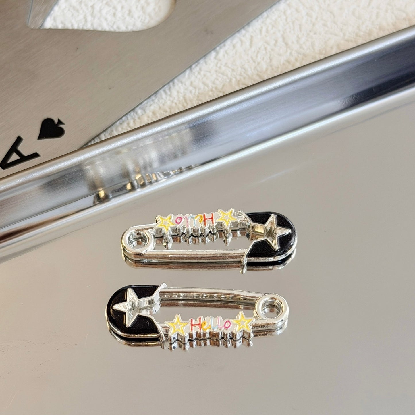 Alloy Safety Pins for DIY Beading