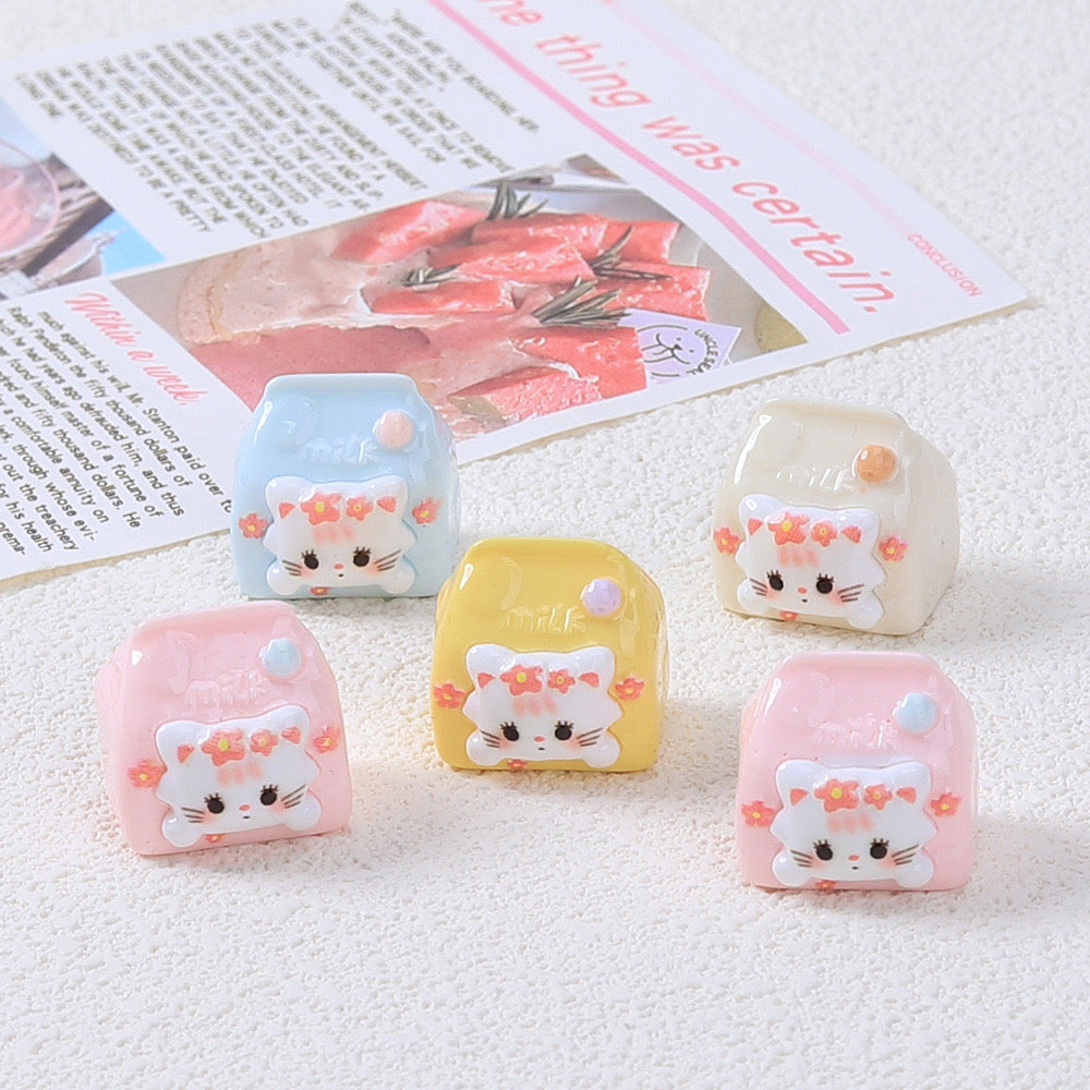 Hello Kitty Milk Carton Charm