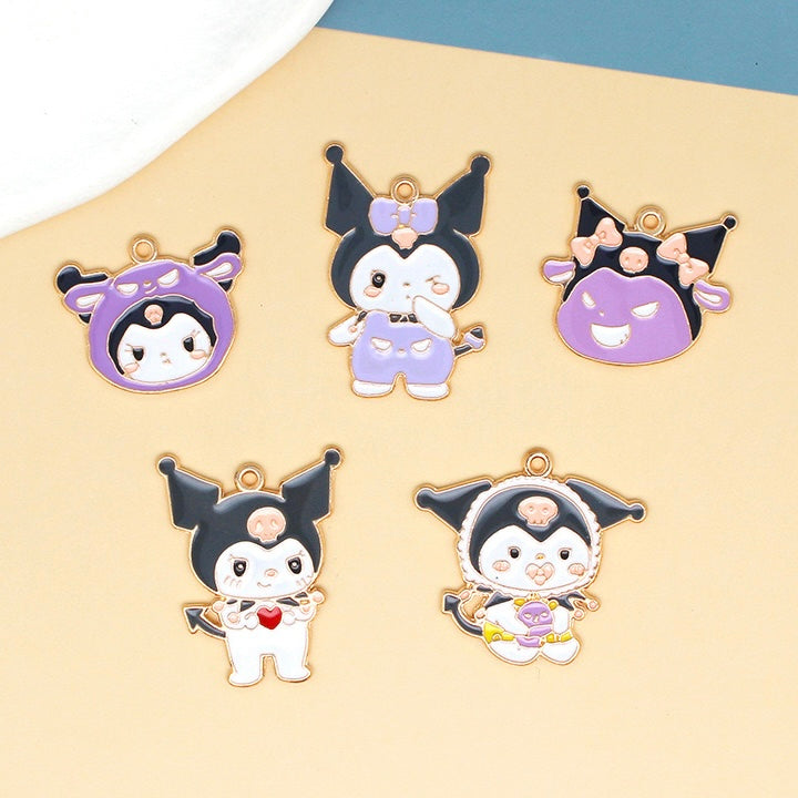 Kuromi Alloy Charm