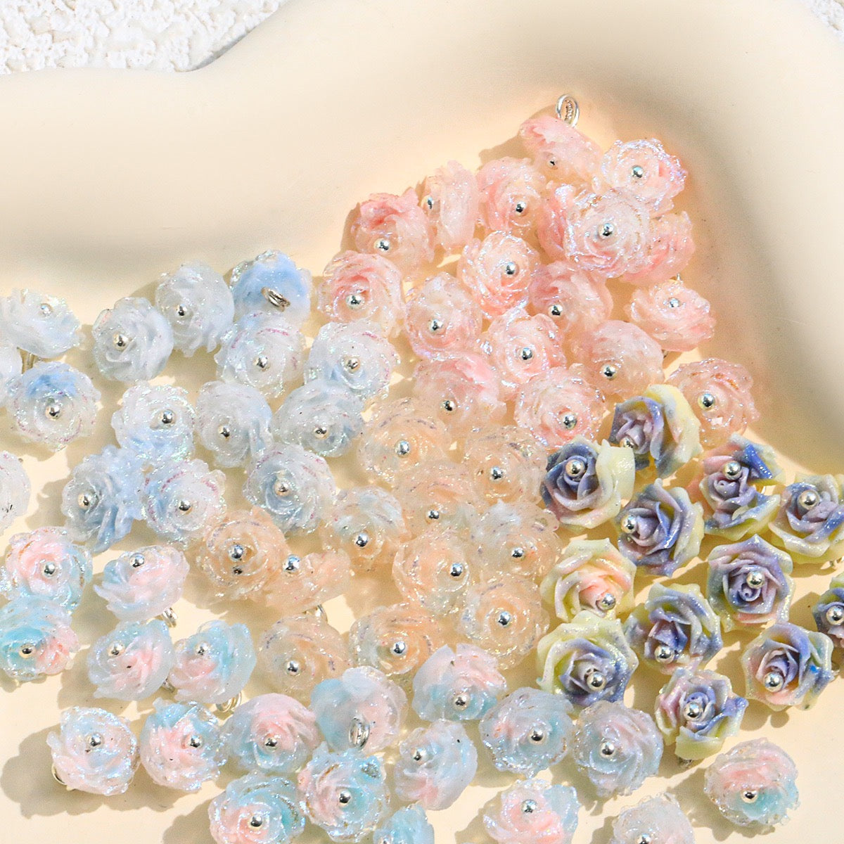 Flower-Shaped Beads