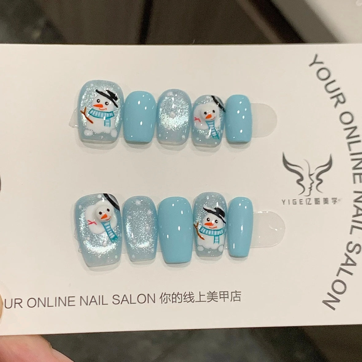 Handmade Penguin Nail