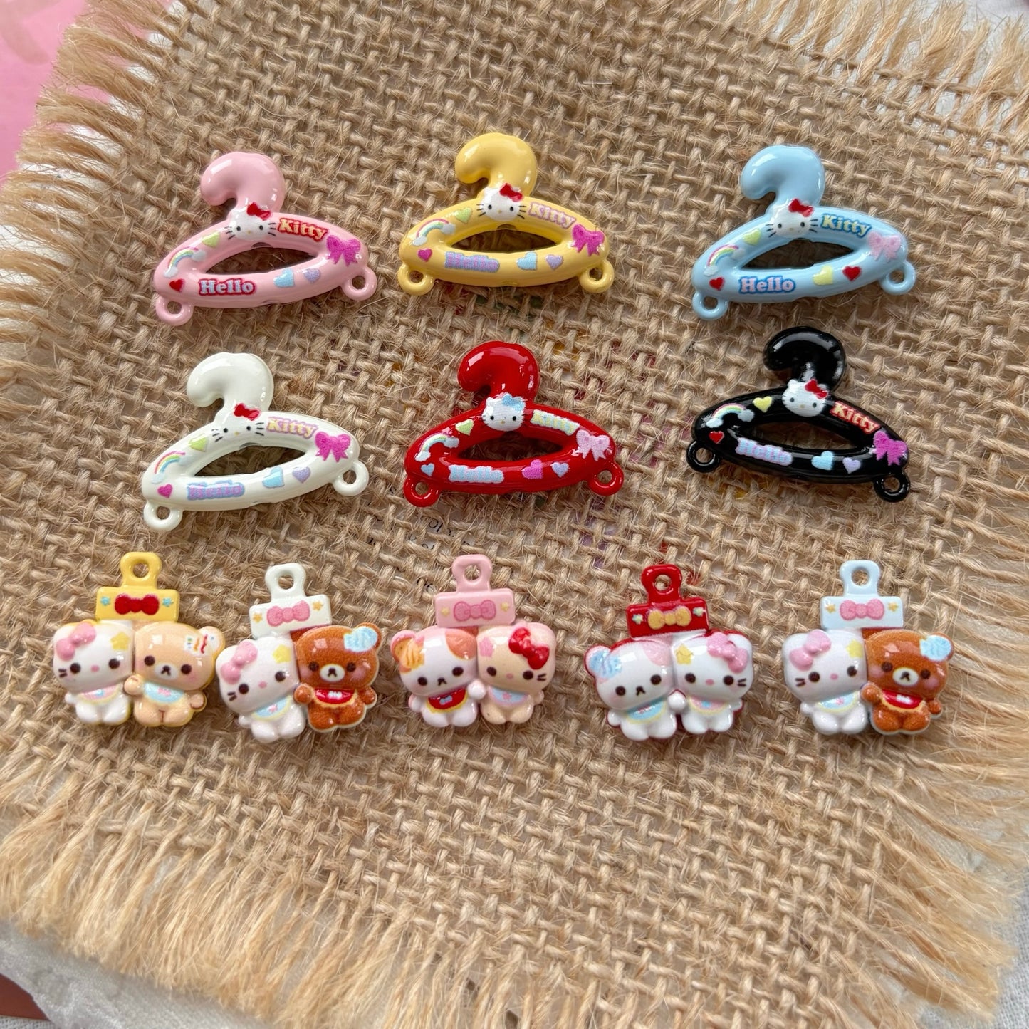 Cute Girl Alloy Beads