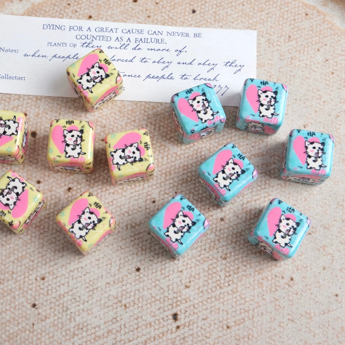 Little Cat Bead Stringing Project