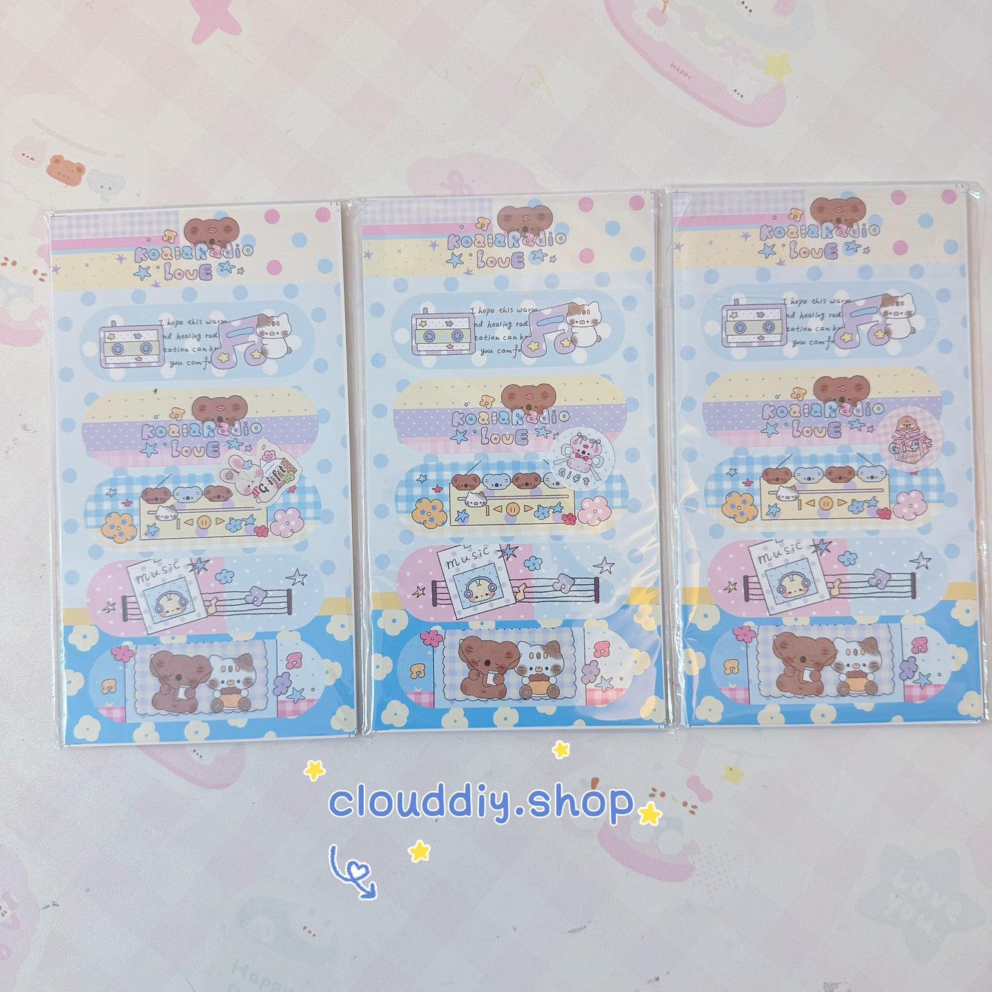 Cute Packaging Stickerss
