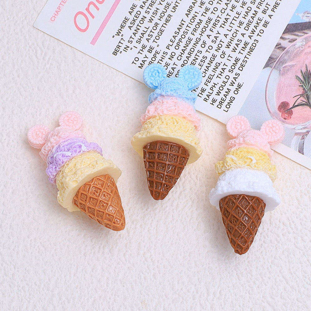 Cute Ice Cream Charm