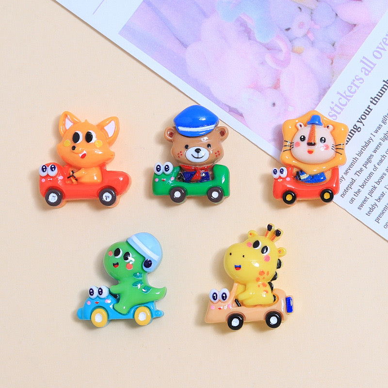 Cute Cartoon Bike Charm