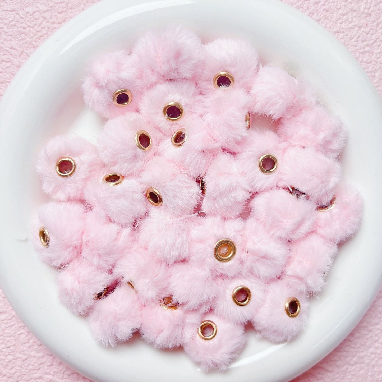 Fuzzy Soft Ball Beads