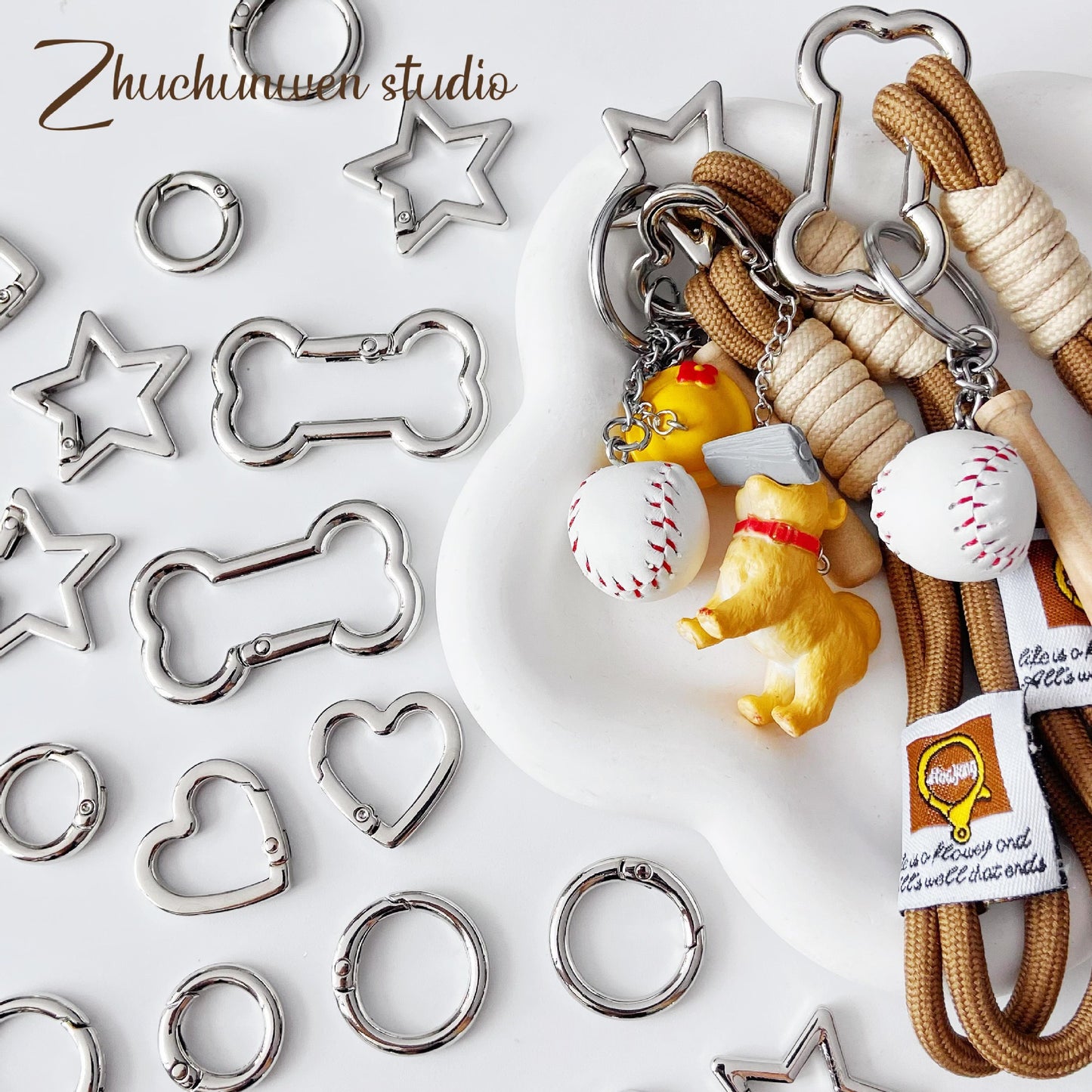 Mixed Style Keychain