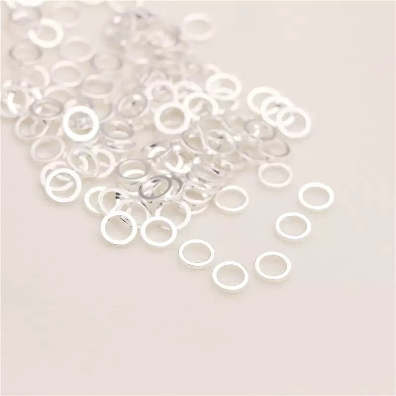 8mm DIY Closed Jump Rings