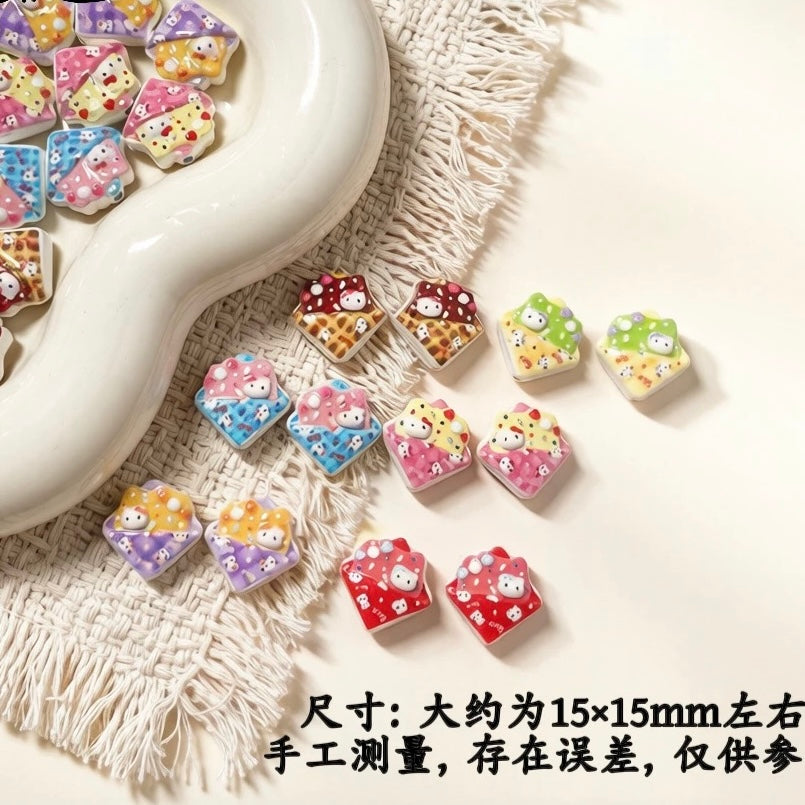 Cute Girl Alloy Beads
