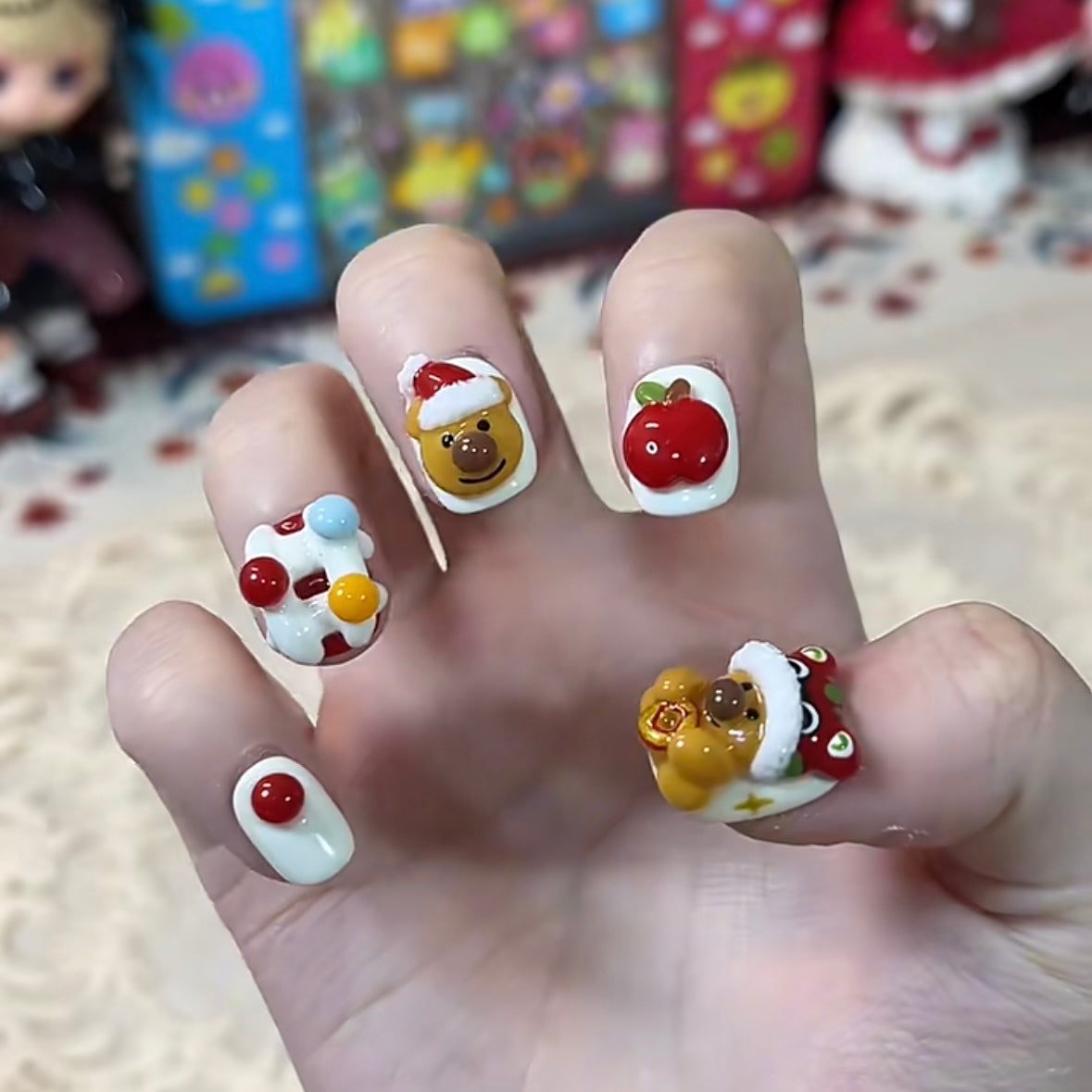 Handmade Bear Nails