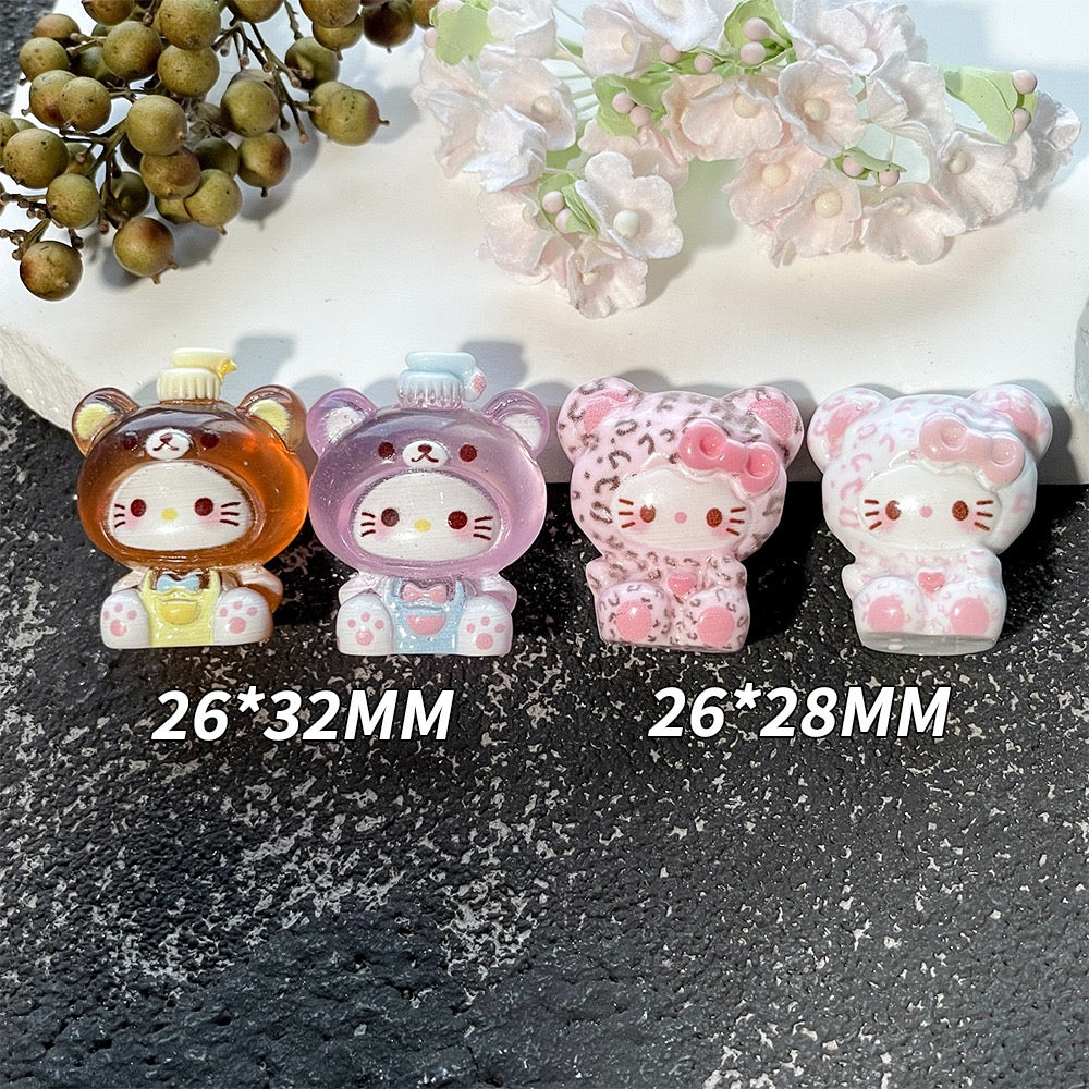 Cute Kitten Resin Charms