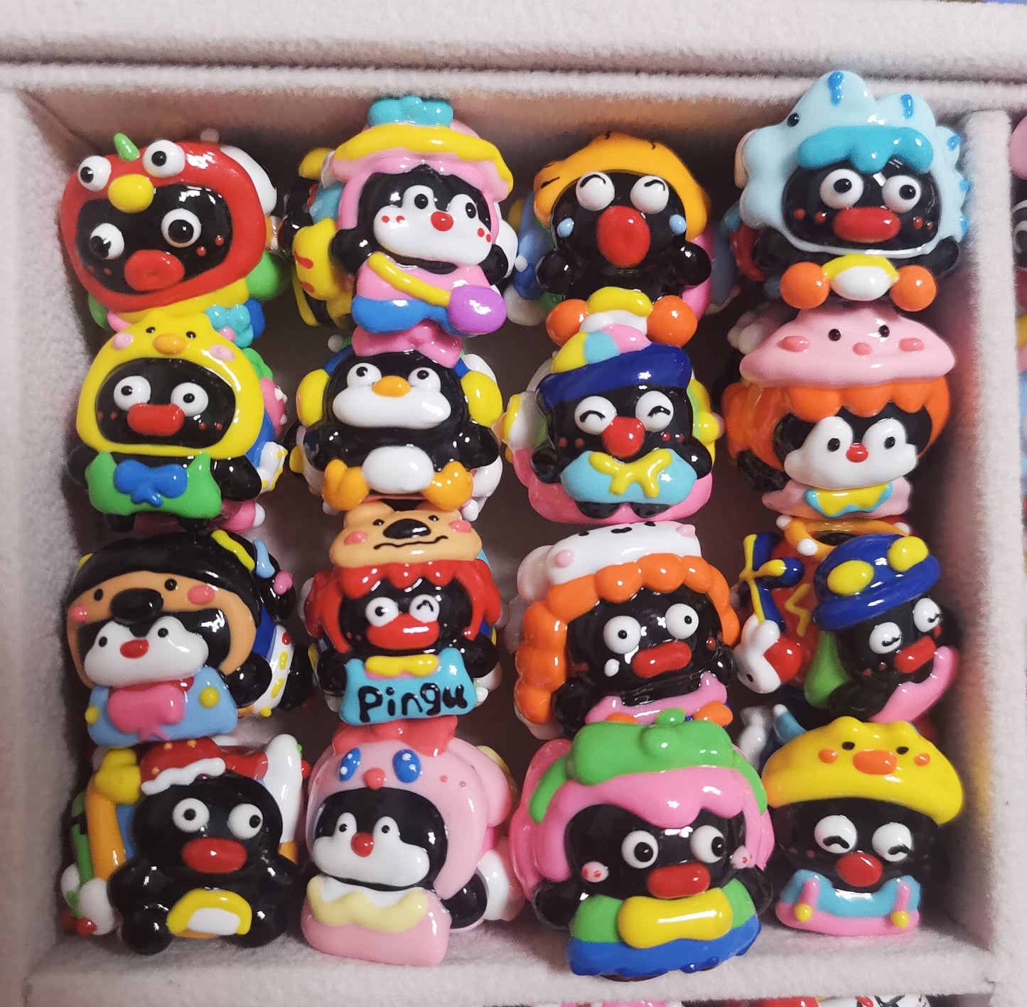 Mix Cartoon Hand Painted Beads