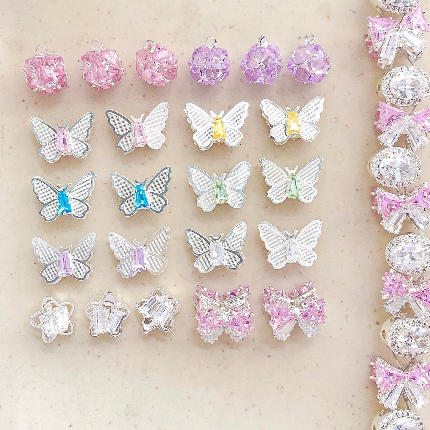 Butterfly Alloy Beads