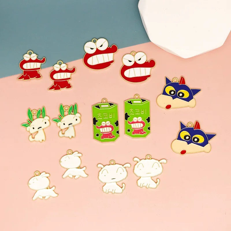 Crayon Shin-chan Alloy Charm