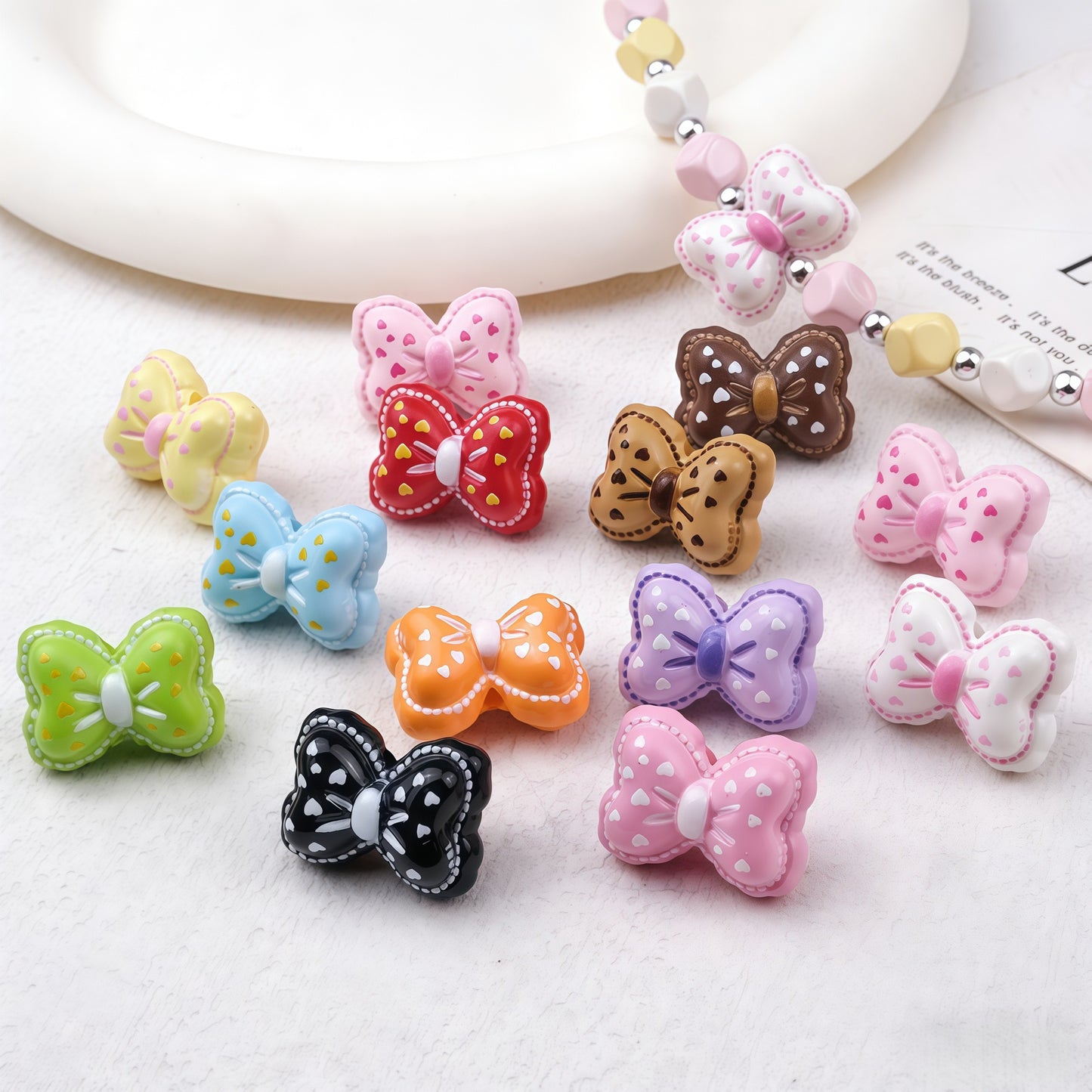 Beaded Bowknot