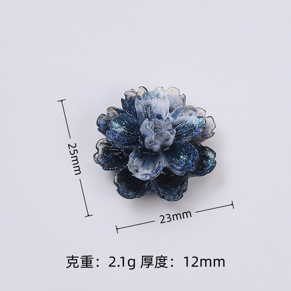 Flowers Butterflies Charm