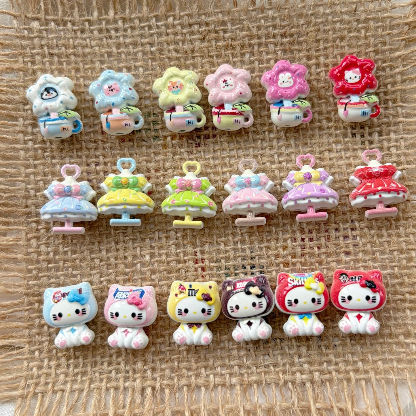 Cute Girl Alloy Beads