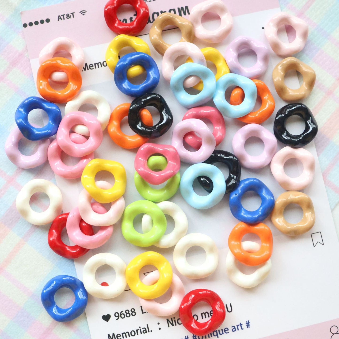 Acrylic Stackable Beads