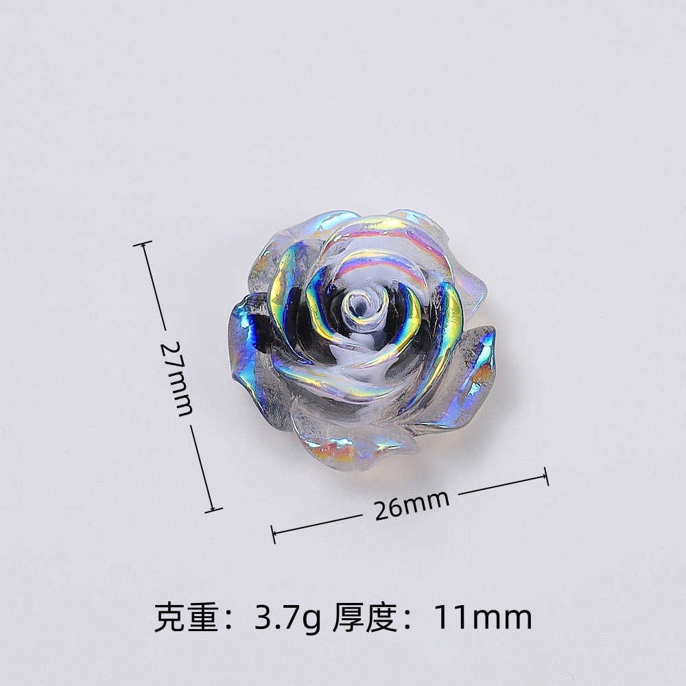 Flowers Butterflies Charm