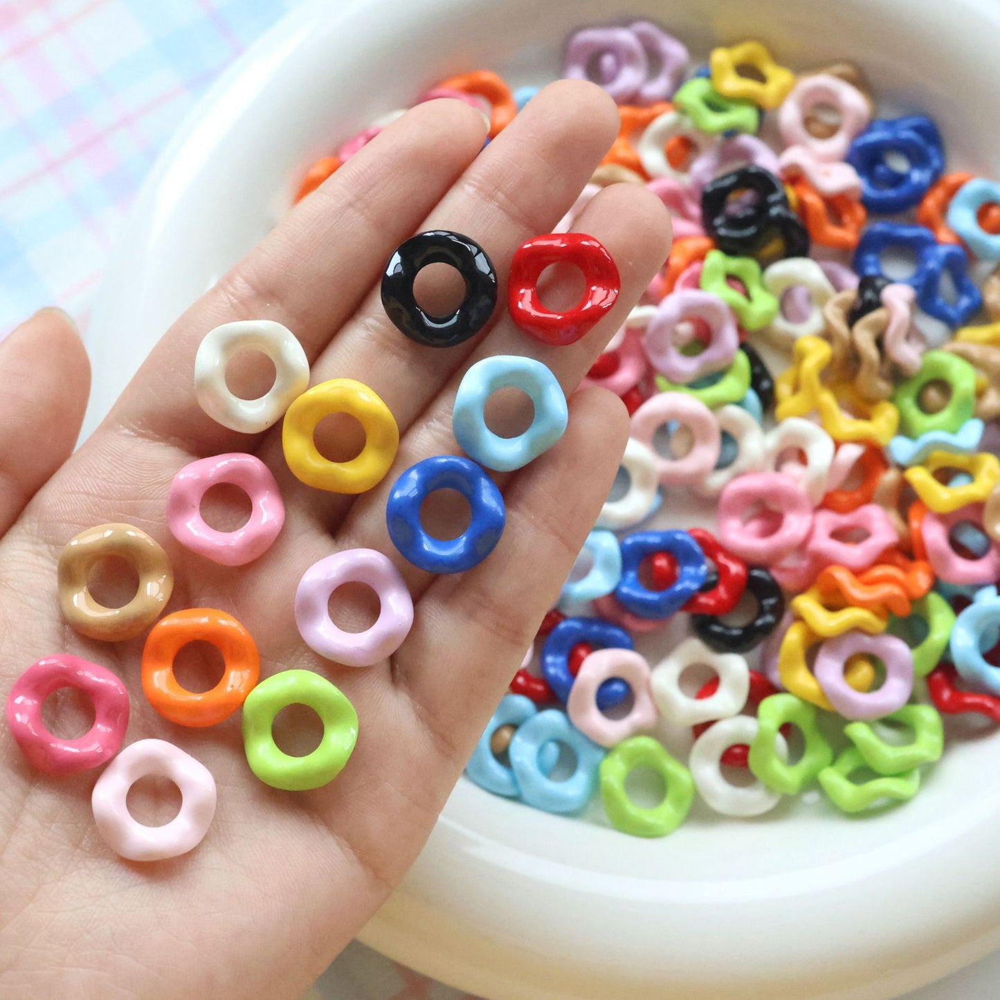 Acrylic Stackable Beads
