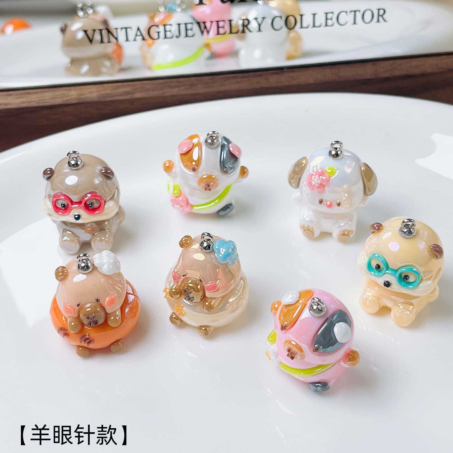 Cartoon Bear Beads